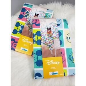 NEW LOT 2‎ Disney Mickey & Minnie Vinyl Summer Tablecloth 70" ROUND Party Baby